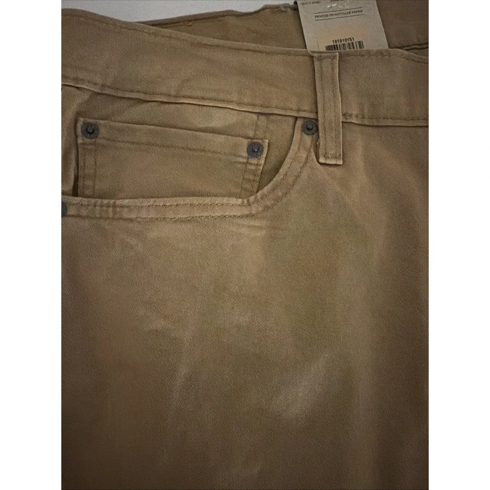 NWT Levi's 541 Men's 42x30 Athletic Fit Stretch Pants Chino Tan Brown New